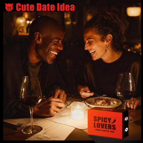 Laeroneth Couples Game for Date Night to Spice Things Up, Actually Fun Couple Drinking for Valentines Birthdays Couples