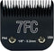 Detachable Steel Pet Dog Clipper Blades, Size-7FC, Compatible with Andis Cut Length 1/8"