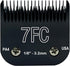 Detachable Steel Pet Dog Clipper Blades, Size-7FC, Compatible with Andis Cut Length 1/8"