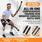 WTWU 2pcs Portable Workout Rope Durability Arm Strength Ergonomic Fitness Grip Ropeless Battle Ropes Home Fitness