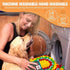 Tesitehi 25"x 25" Snuffle Mat for Dogs, Activity Feeding Mat for Small and Medium Pets, Interactive Feed Game