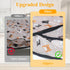 Coficoee 2 3 5 Interactive Cat Toys for Indoor Automatic Cat Balls Hide and Seek in Pouch, with Balls Tails Play Mat