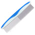Dog Comb for Tangles and Knots, Cat Comb with Stainless Steel Teeth, Non-Slip Handle for Long Haired Pets (Style 1)