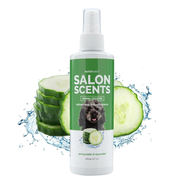 Bark2Basics Salon Scents Pet Grooming Cologne - 8 oz, Natural Professional Perfume for Dogs and Cats