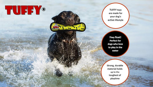 Tuffy Ocean Creature Whale Dog Toy