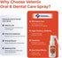 3.38 oz Oral Spray for Dogs and Cats Teeth Cleaning Spray Freshens Breath, Soothes Gums, Alcohol Free Daily Dental Care
