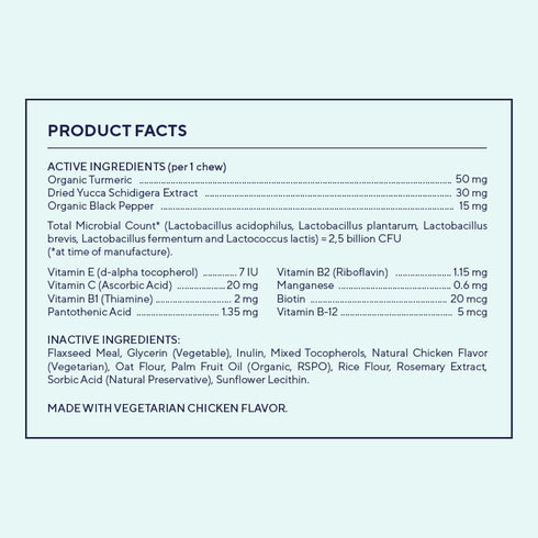 Pawfy Probiotic Soft Chews | Digestive, Gut, Immune Support for Dogs, Diarrhea & Constipation Relief