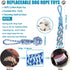 Outdoor Dog Bungee Tug Toy - Spring Pole Rope Tether for Aggressive Chewers, Interactive Solo Play for Large Dogs