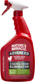 Nature’s Miracle Advanced Stain and Odor Eliminator Dog, 32 Ounces, Fresh Scent, Severe Mess Enzymatic Formula