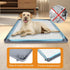 23 23 Inch Nuanchu Pee Pad Tray Holder for Dogs, x Silicone Dog Puppy Pad Holder with Four Fixed Points Stable Grip