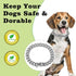 18K Cuban Link Chain Dog Collar, Stainless Steel Silver Gold with Safety Buckle Lock, Heavy Duty for Small, Medium,