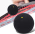 Single Dot Squash Ball, 37mm Beginner Rubber Squash Racket Ball for Competition Training