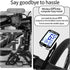 2.4" Bike Speedometer GPS Wireless Cycling Computer Auto Start/Stop, Auto Backlight, Waterproof Bicycle Odometer MPH