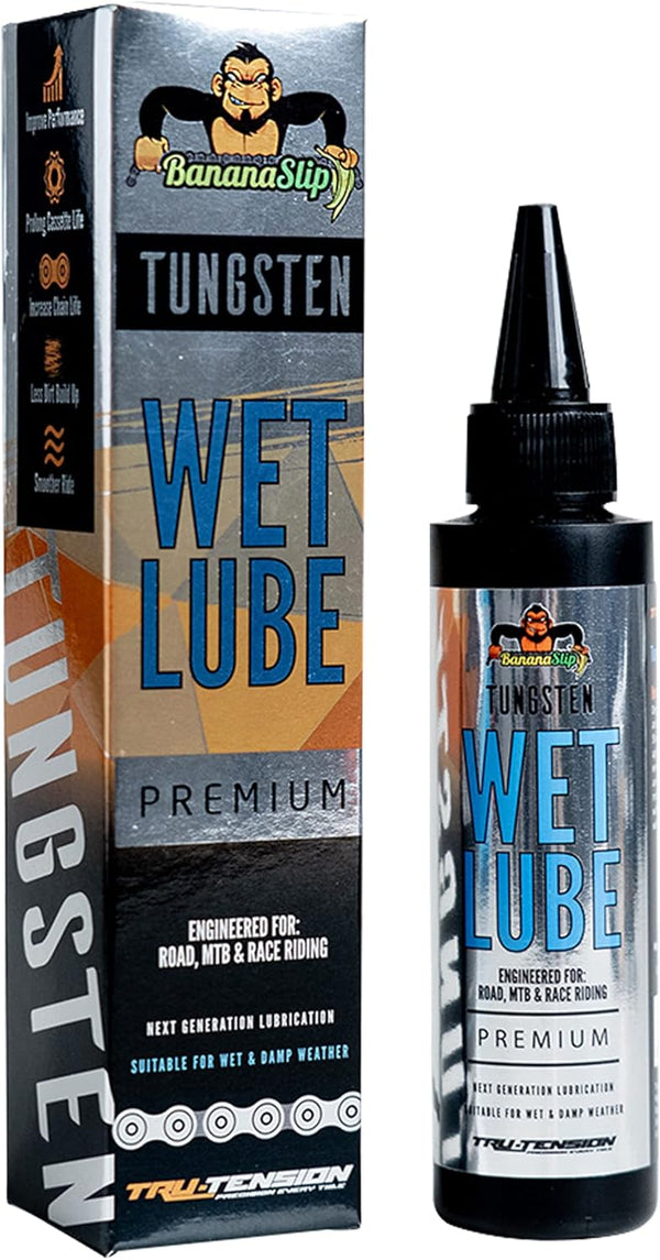 Tru-Tension | BananaSlip Tungsten Wet Lube | Road, Mountain, Race & E-Bike