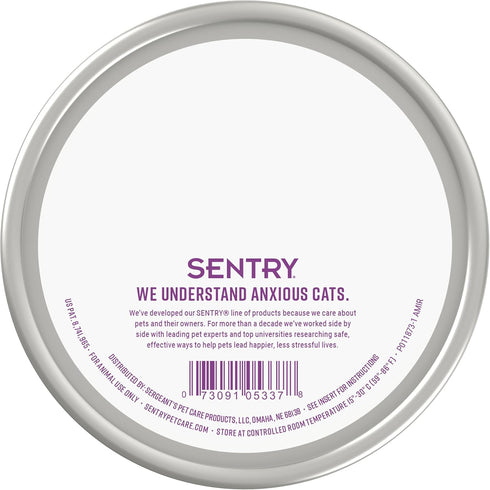 Sentry Calming Collar for Cats, Long-Lasting Pheromone Collar, Reduces Stress and Anxiety, 1 Count