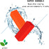 2pcs Pet Dog Cat Hair Remover, Hollow Silicone Cleaner Brush for Pet and Furniture Cleaning