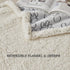 Qeils Dog Blankets for Small Dogs, Waterproof Washable Sherpa Fleece Puppy Blanket, 30"X40", Grey Paw Print
