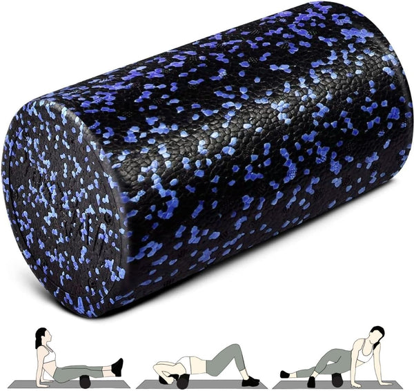 Yes4All High-Density Round Foam Roller, Exercise Foam for Yoga, Pilates & Stretching - 12, 18, 24, 36 Inch