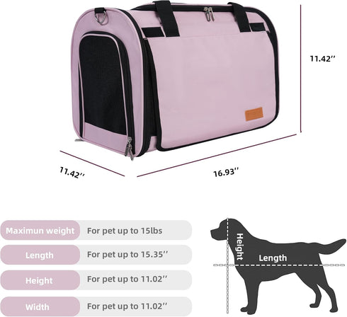Backpack TWDEPART Cat Carrier - Multifunctional, Firm & Foldable with Roll-Up Shade, Breathable Design Includes