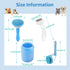 YQCBSU 4PCS Dog Grooming Kit, Self-Cleaning Slicker Brush for Shedding & Dematting, Pet Grooming Tools for Dogs & Cats
