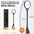 West Biking Bike Mirror Handlebar Mount, Adjustable Rotatable Bicycle Rear View Safety Mirror