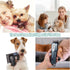 BESTBOMG Professional Dog Grooming Clippers, Low Noise, High Power, Cordless Pet Shaver for Small & Large Dogs