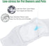 (Pack 3) wegreeco Washable Male Dog Diapers of - Washable Male Dog Belly Wrap (Camo, XS)