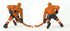 Kaskey Kids NHL Hockey Guys – Penguins vs. Flyers - 25 Pieces Set with 2 Teams & Accessories for Creative Play