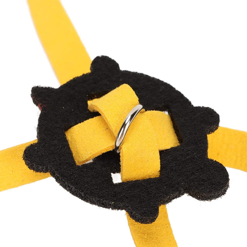 Harness Leash for Small Pets - Pet Tortoise Leash Walking Rope for Outdoor Training, Available in Yellow.