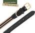 Mile High Life Genuine Leather Dog Collar, Heavy Duty Canvas with Adjustable Rust-Proof Metal Pin Buckle for Large Dogs