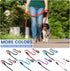 PuppyDoggy 6 ft Dog Leash for Large Medium Dogs, Reflective Stitching, 2 Traffic Padded Handles for Training.