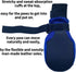 Dog Shoes Soft and Lightweight with Breathability - Set of 4 Size X-Large Blue for Spring Summer and Fall