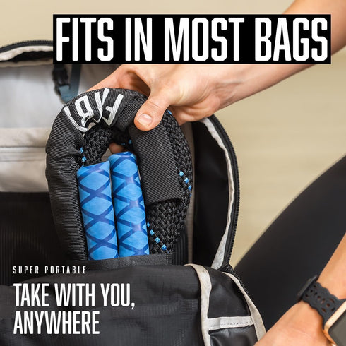 Weighted Jump Rope for Home Workout - Durable Skipping Rope for Total Body Exercise - 2.9lbs, 9.9 Feet Long