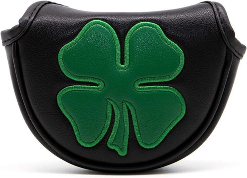 Montela Golf Putter Cover for Mallet Putter, Leather Headcover with Magnetic for Taylormade Odyssey 2ball Scotty Cameron
