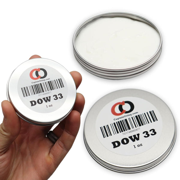 Captain O-Ring Pure DOW 33 Paintball Lubricant Grease (1 oz Jar DOW33)