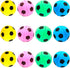 Meric CoCoo 1.5-Inch Soft Foam Cat Soccer Balls, Bouncy & Lightweight, Interactive Indoor Play Toys for Kittens & Cats,