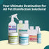 F10 100 ml (3.4oz) SCXD Concentrated All Purpose Disinfectant Cleaner With Soap For Kennels, Litter Box, Cage