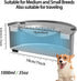 1L/0.26 Gallon Dog Water Bowl No Spill, Stainless Steel No Spill Water Bowl for Dogs, Slow Water Dog Bowl, No Splash Dog Water Bowls