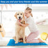 Water Injection Dog Cooling Mat, Pet Cooling Pads for Dogs & Cats, Ideal for Outdoor Car Seats & Beds