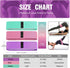 Resistance Bands for Legs and Butt, Thick Wide Stretch Fitness Bands, Non-Slip Workout Loop Bands for Women