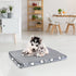 VANKEAN Reversible Cool and Warm Dog Bed Mat for Crates - Stylish Pad with Waterproof Inner Linings, Removable Cover