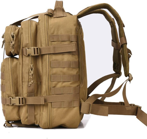 REEBOW GEAR Military Tactical Backpack - 3 Day Assault Pack Army Molle Bag Rucksack 35L