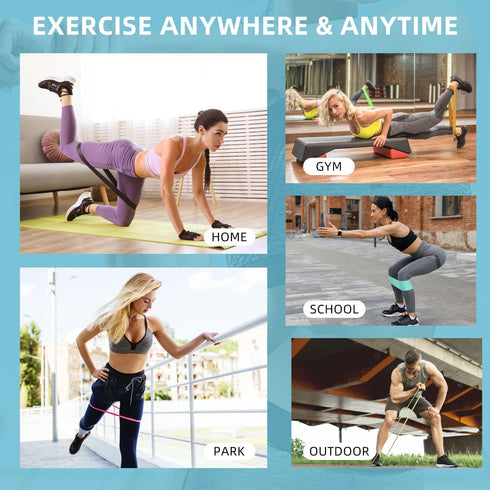 Resistance Bands for Men & Women | Pull Up Assist Band for Body Stretching and Muscle Training