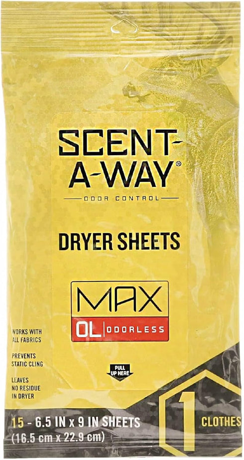 12 Oz 18 Oz 15 Pack Hunters Specialties Saw Max Odorless Home Kit - Soap, Shampoo, Antipersperant, Laundry Detergent
