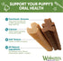 Whimzees by Wellness Dental Treats for Puppies, Natural, Grain Free, Helps Clean Teeth & Freshen Breath