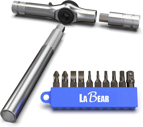 LABEAR Multi-Function Cycling Bicycle Multitool Repair Kits - Bike Tool Set for Mountain & Road Bikes, Use as