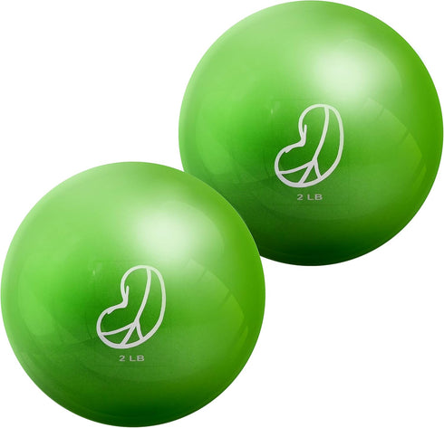 Bean Products Soft Weighted Balls for Exercise - Soft and Safe Workout