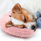 Mity rain Dog Pillow, Ultra Soft Anxiety Relief Pillow for Dogs, High Density Calming Pillow for Joint Relief, Pink