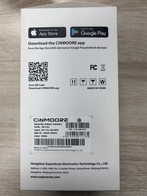CINMOORE 2 Pack 5G 3K 5MP 2-Way 2.4G/5G Pet Camera Indoor with Phone App, Cat Dog Camera with Speaker, Cameras for Home