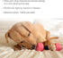 Friends Forever Dog Chew Toy, Interactive Treat Dispensing Puzzle Toy, Non-Toxic Durable Natural Rubber, Pink/Orange 2
